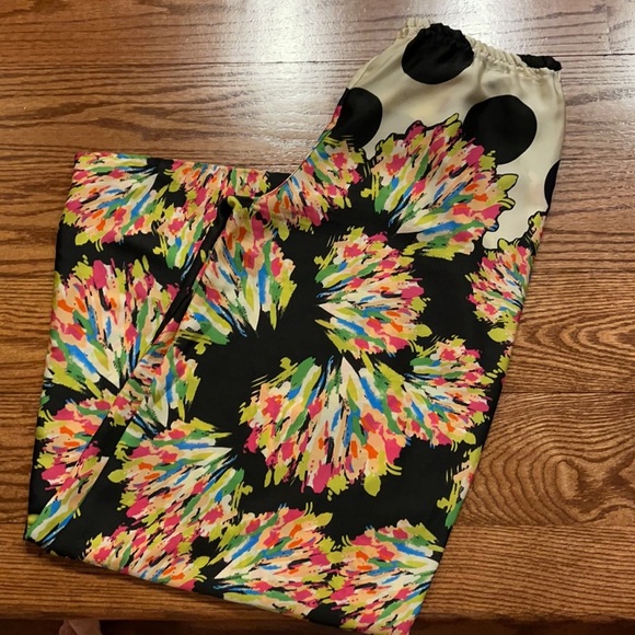 NEW ZARA TRAFALUC COLLECTION women’s STATEMENT PALAZZO PANTS. Size Med boho - Picture 2 of 13